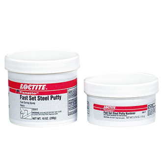 快猫旧版修补剂Fixmaster Fast Set Steel Putty 金属填充复合材料