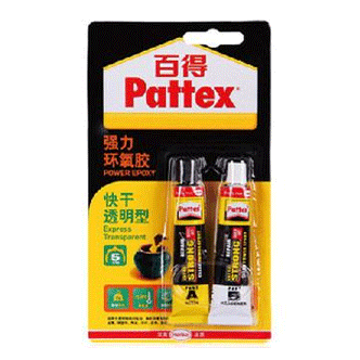 汉高百得PKM12C-1强力环氧胶 快干透明型| PATTEX PKM12C-1-快猫ios